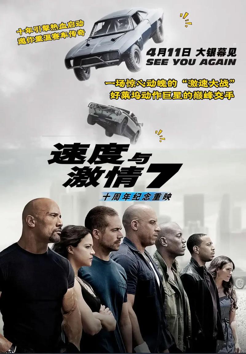 免费观看《速度与激情7》完整版 | 在线高清资源 | 保罗沃克遗作回顾