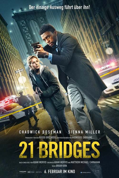 《21座桥》在线观看免费完整版｜高清资源｜警匪追逐动作大片