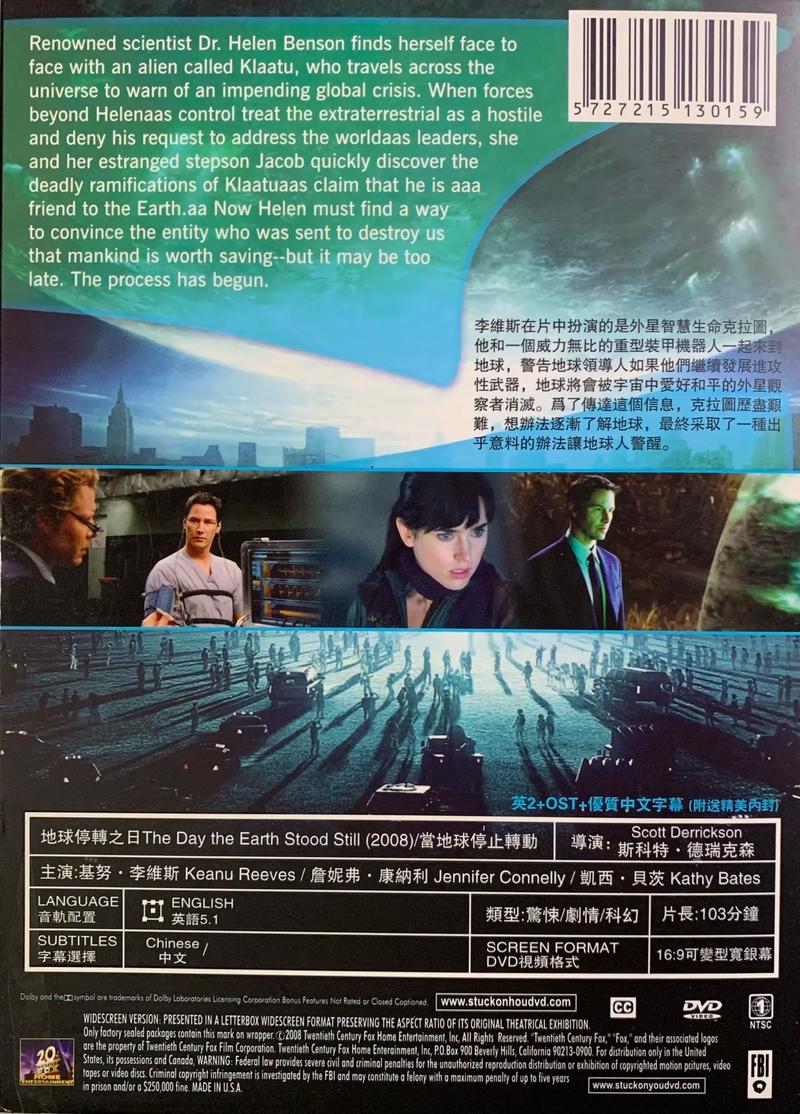 地球停转之日免费观看 | 在线高清完整版、科幻经典老电影、无删减资源