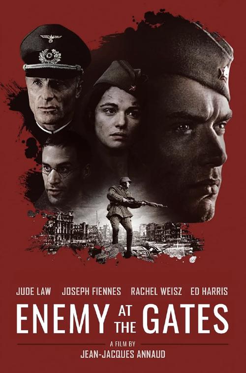 兵临城下2001免费观看 | 二战狙击电影在线高清完整版(斯大林格勒战役/瓦西里·扎伊采夫/裘德·洛主演)