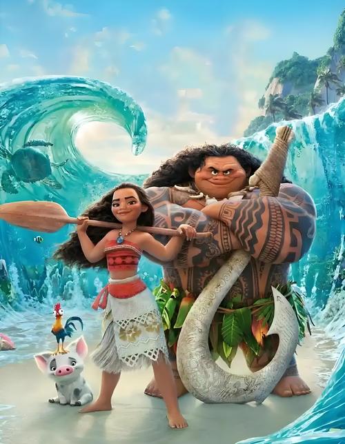 免费观看《海洋奇缘》高清版：迪士尼动画冒险之旅、莫阿娜与毛伊的奇幻海洋故事
