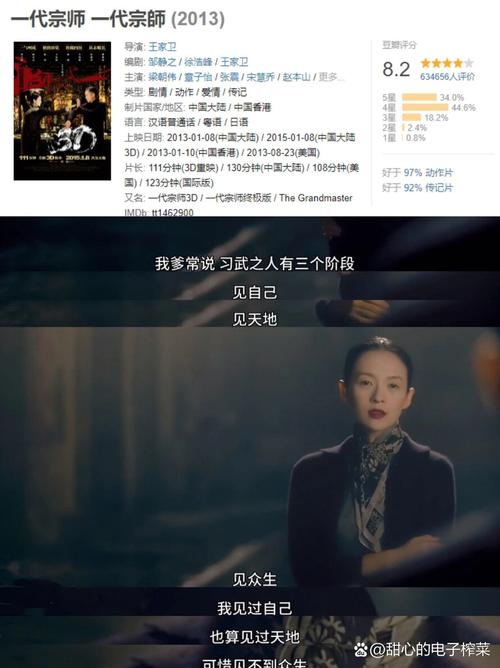 一代宗师在线观看完整版免费 | 王家卫经典功夫片高清资源 | 梁朝伟章子怡主演无删减