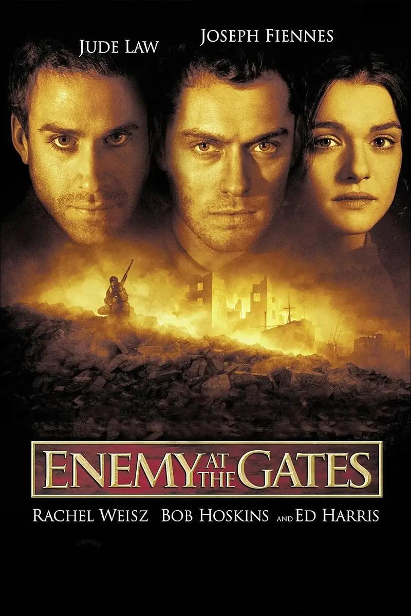 兵临城下2001免费观看 | 二战狙击电影在线高清完整版(斯大林格勒战役/瓦西里·扎伊采夫/裘德·洛主演)